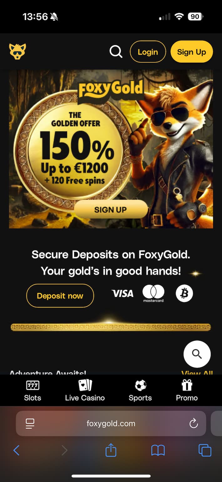 casino zonder cruks foxygold