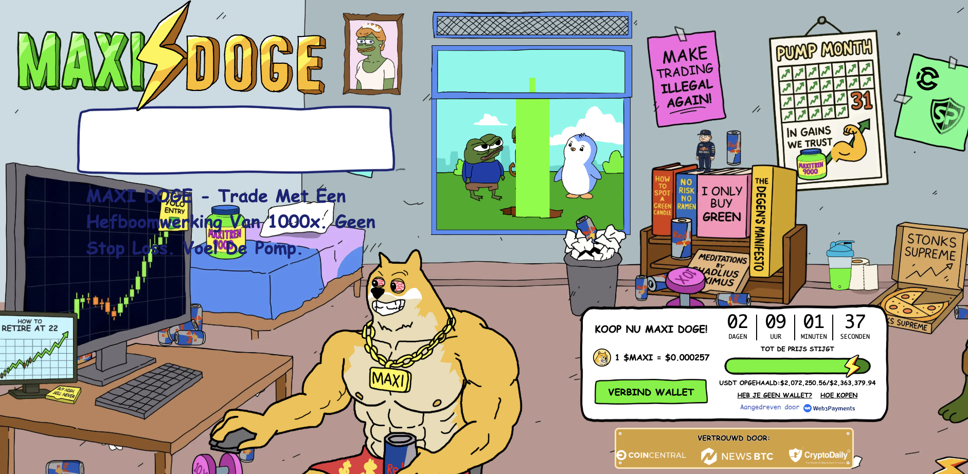 Maxi Doge $MAXI presale