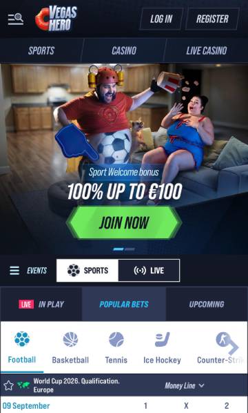 Vegas Hero, beste online casino buitenland waar je snel een account aanmaakt