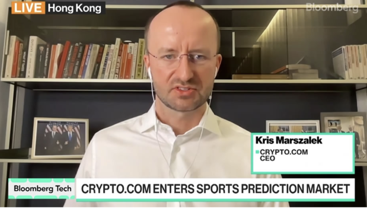 Kris Marszalek speaking on Bloomberg TV. 