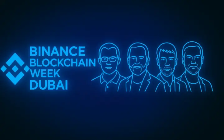 Blockchain Week Dubai 2025: XRP CEO en Binance oprichter spreken