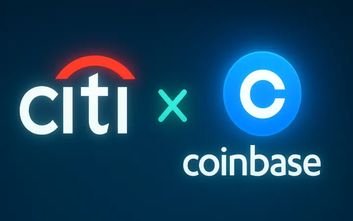 Crypto nieuws vandaag: Citibank en Coinbase samenwerking opent deur voor biljoenen