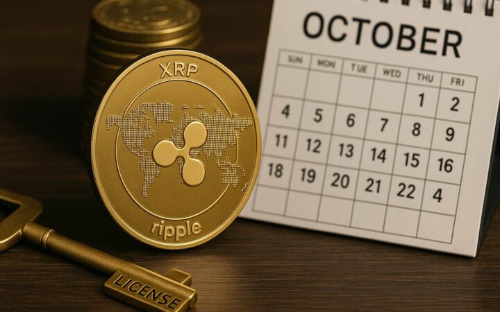 Ripple banklicentie en XRP ETF komen samen – explosieve oktober verwacht voor koers