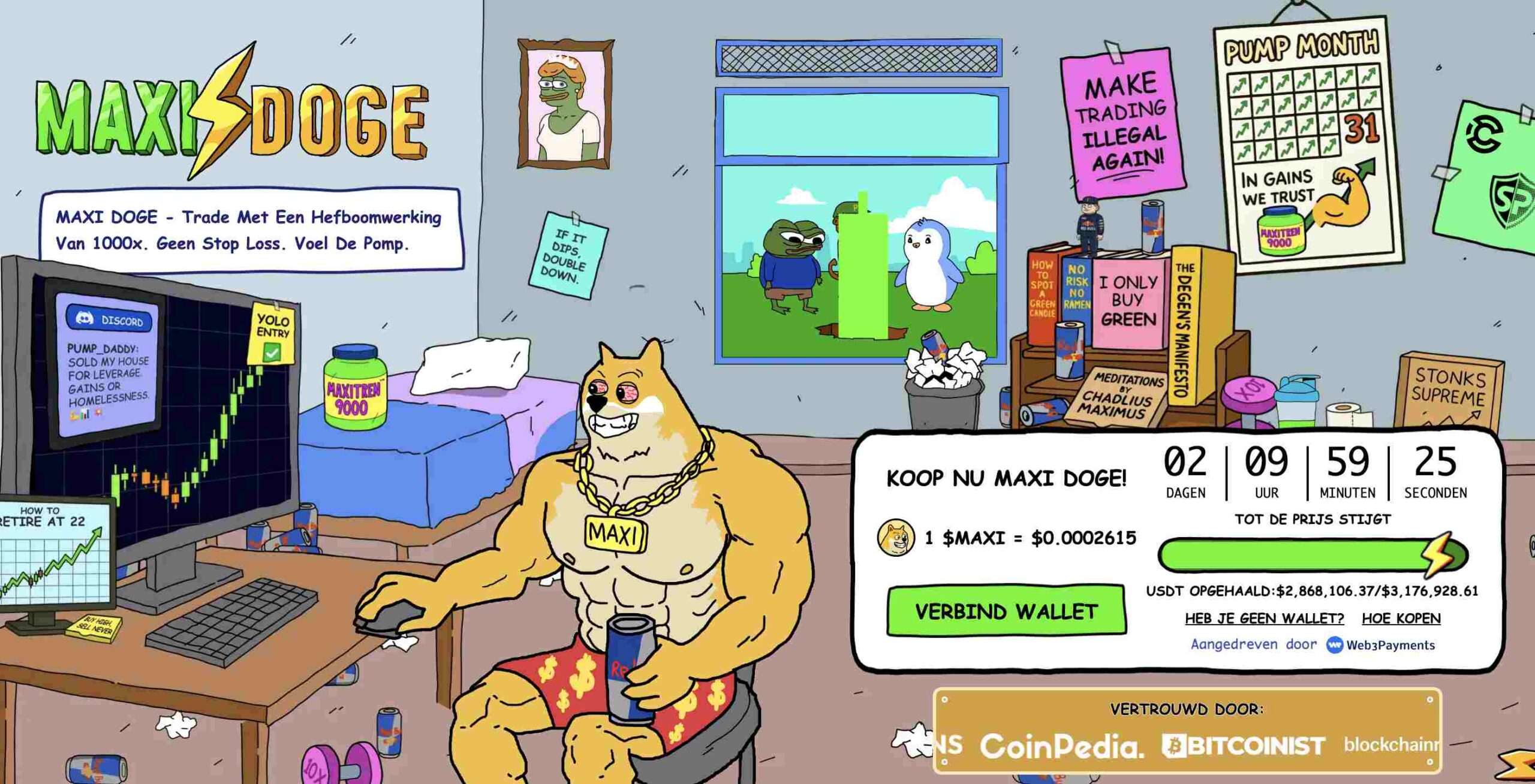 Presale Maxi Doge $MAXI