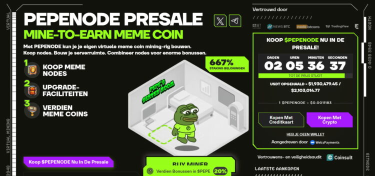 PEPENODE presale