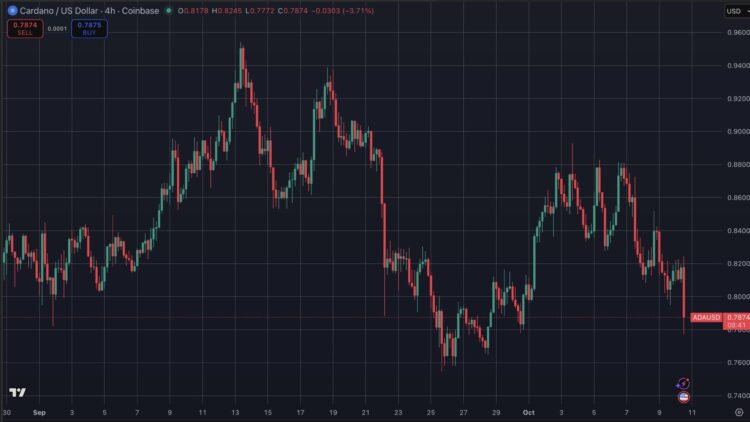 Dogecoin koers rond $0,25 terwijl whales investeren in TRON en Cardano.