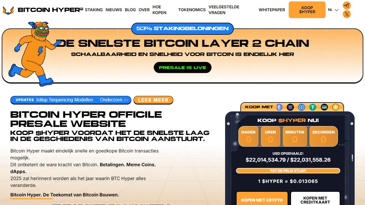 Bitcoin Hyper ($HYPER) presale 2025