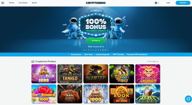 cryptorino beste casino voor crypto goken