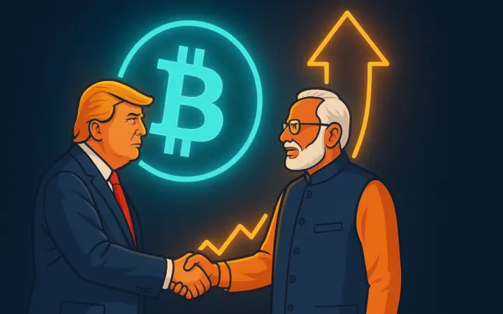 Trump maakt enorme trade deal met India – Bitcoin koers naar $200k in Q4?