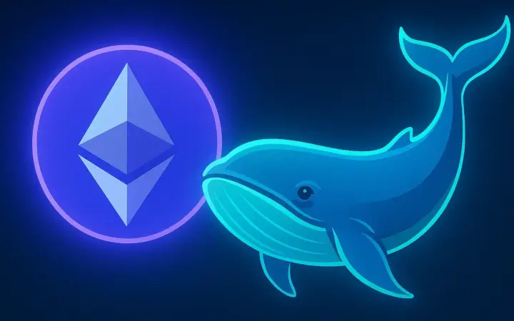 Stijgt de Ethereum koers verder nu de whales 200.000 ETH hebben gekocht?