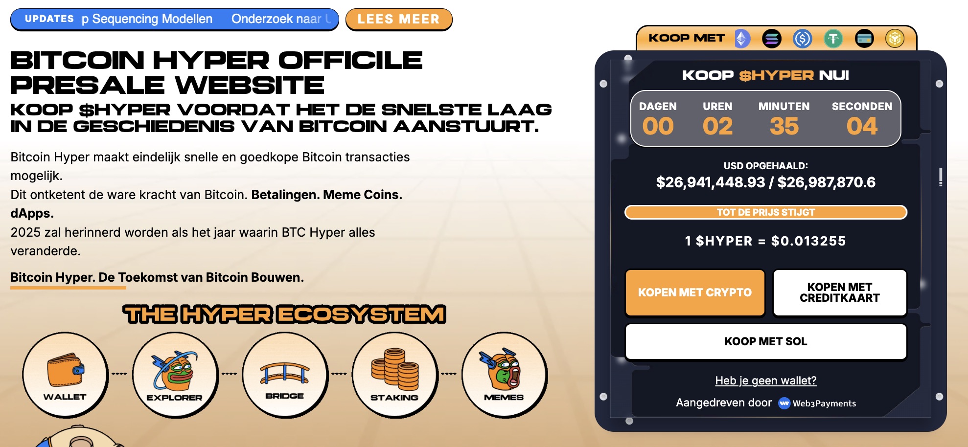 Bitcoin Hyper $HYPER