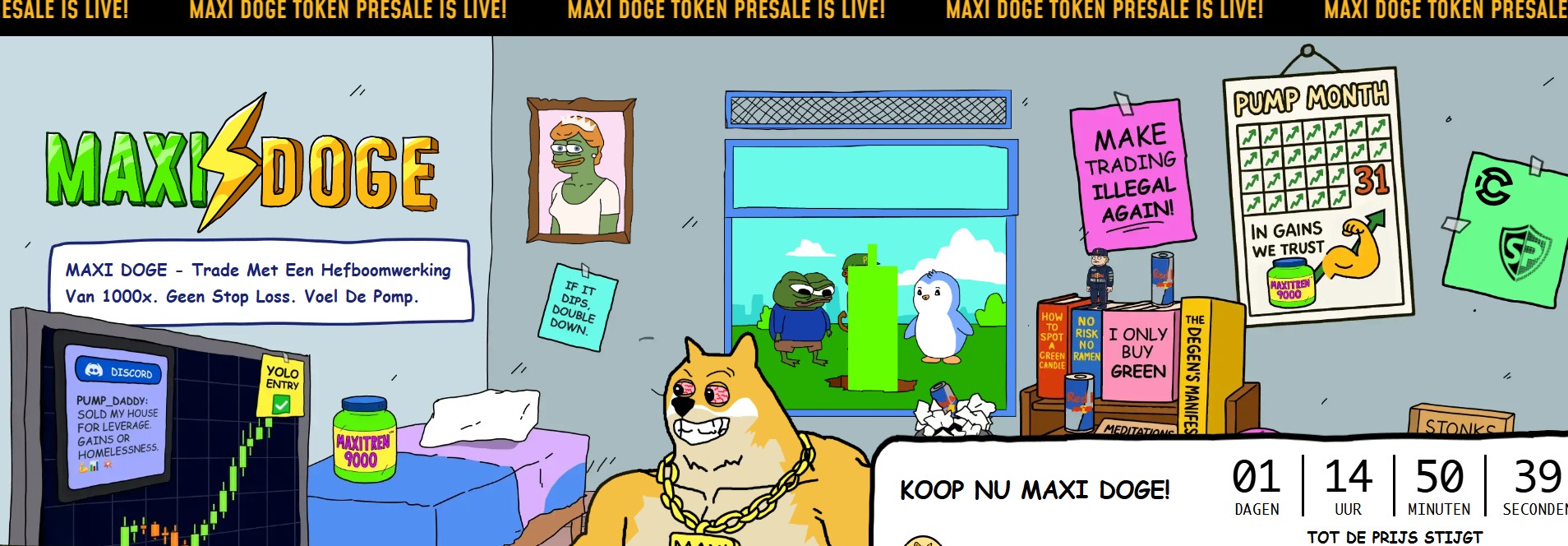 Maxi Doge Coin XRP ETF