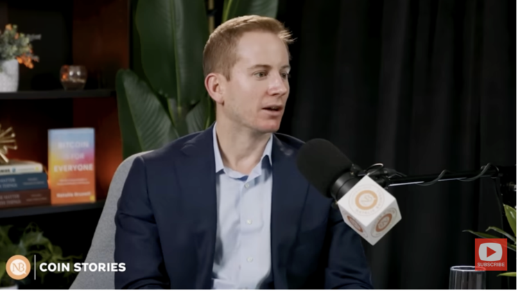 Robbie Mitchnick spoke to Natalie Brunell on the Coin Stories podcast. Source: Natalie Brunell