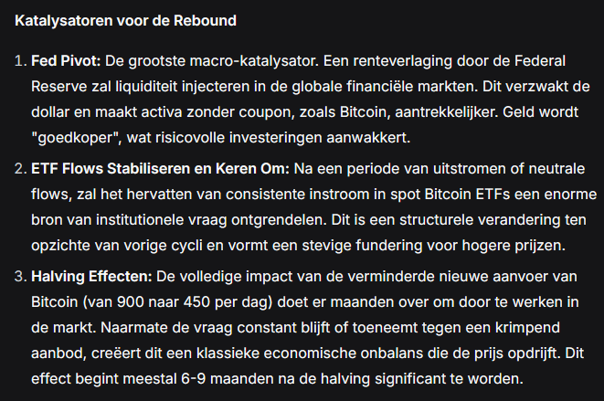 Katalysatoren voor een rebound - Bron: DeepSeek AI