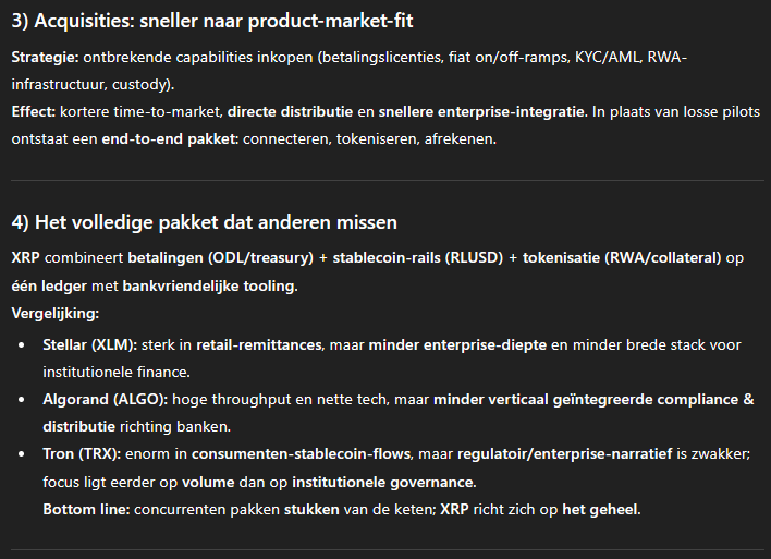 Acquisities en concurrentie - Bron: ChatGPT
