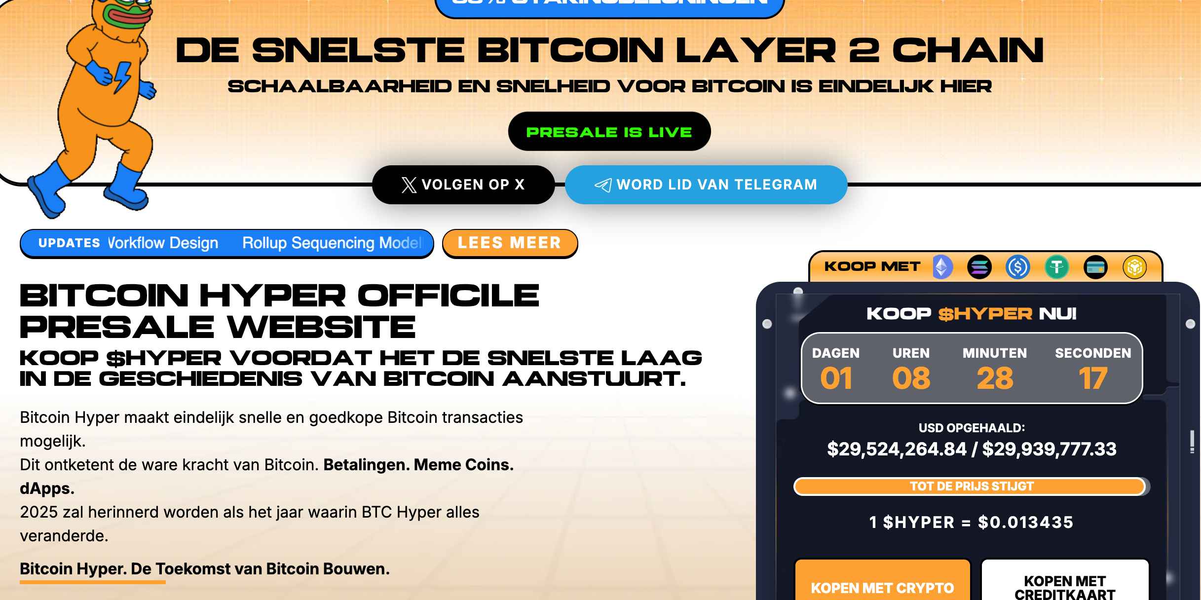 Bitcoin Hyper meme coin 