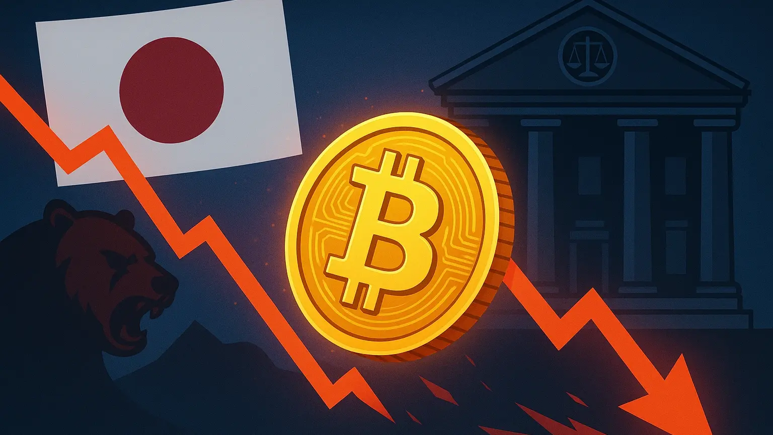 Crypto waarschuwing: Japanse centrale bank kan voor enorme BTC crash zorgen