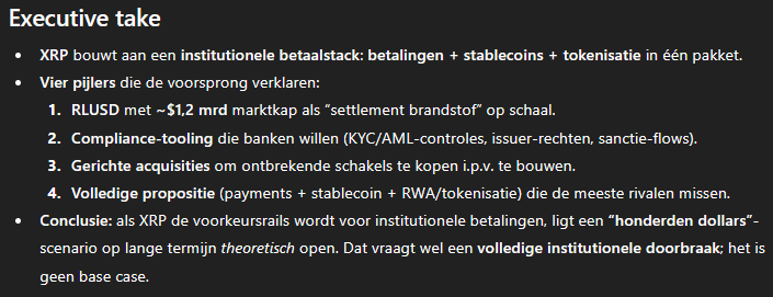 Een overzicht van XRP - Bron: ChatGPT