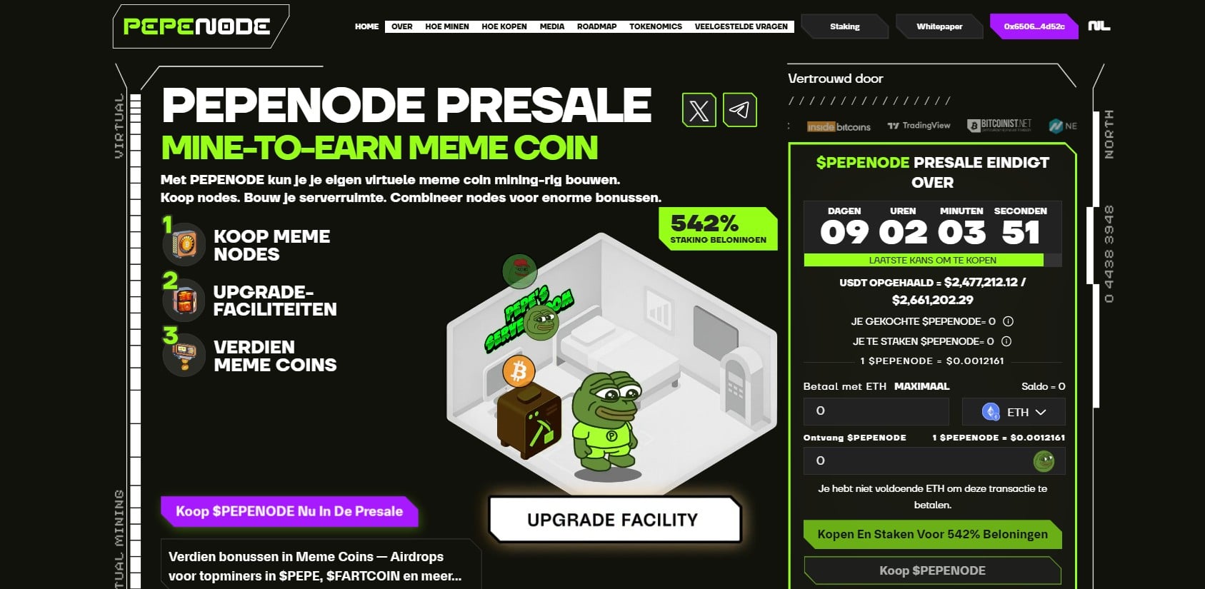 PepeNode heeft mogelijk meer potentie dan XRP