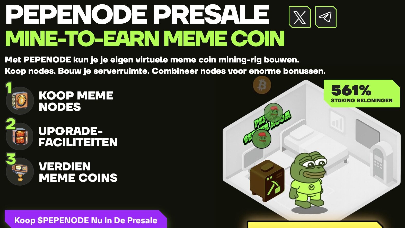 Pepenode presale