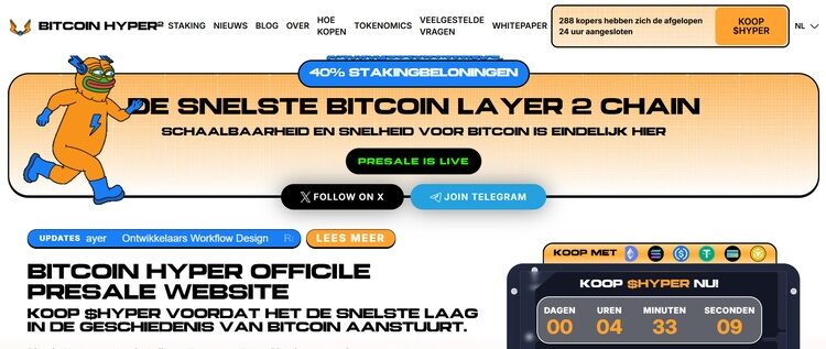 Bitcoin Hyper Presale Wat gaat Bitcoin doen