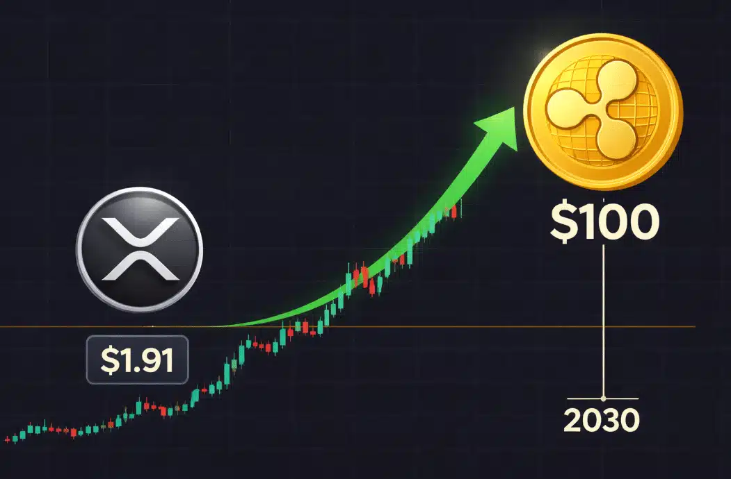 XRP koers zakt naar $1,91 – crypto expert voorspelt $100 Ripple prijs pas in 2030