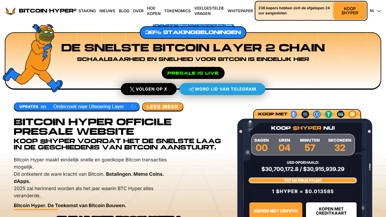 Bitcoin Hyper ($HYPER) presale 2026