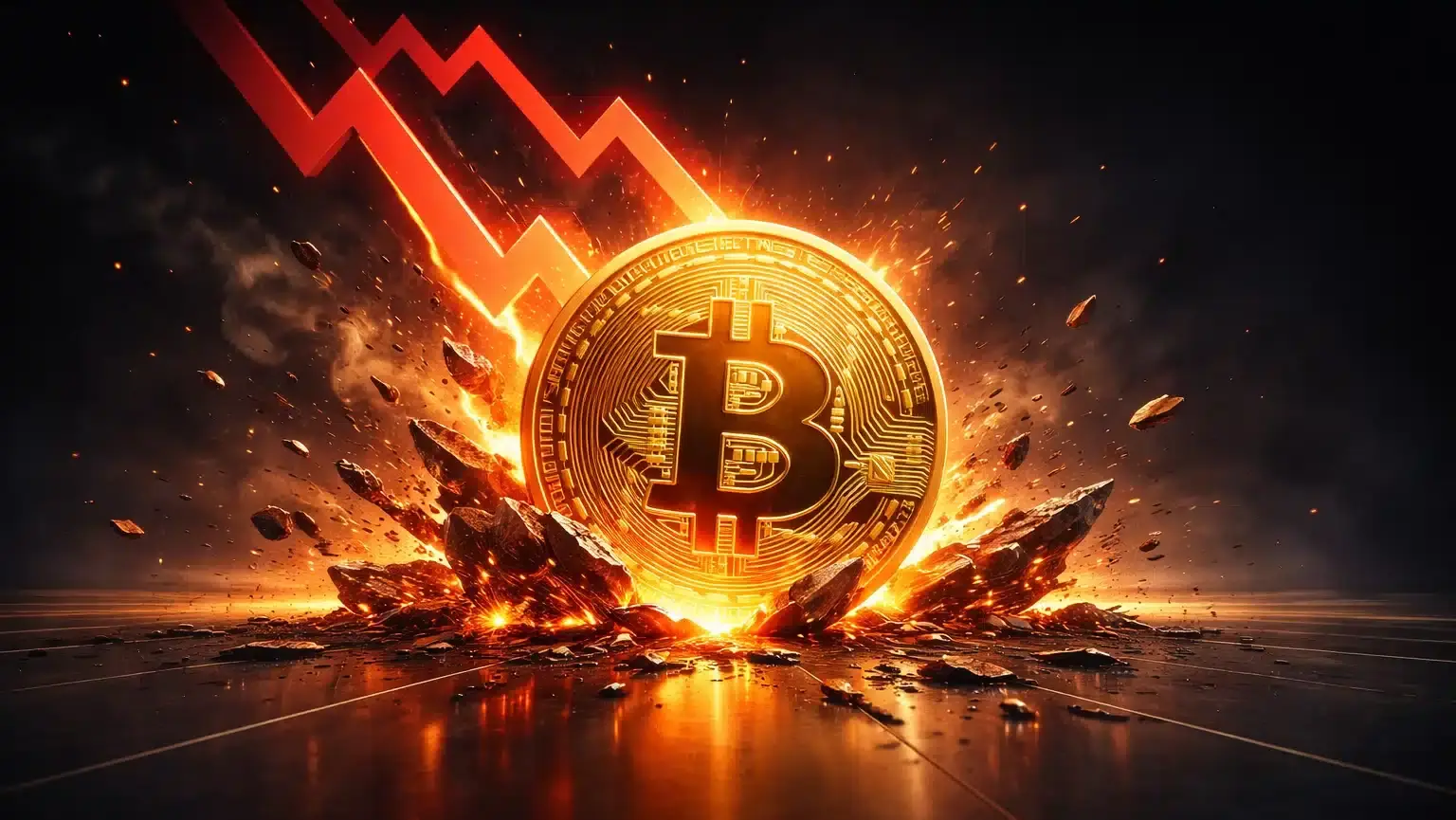 Bitcoin crash vandaag: BTC daalt 10% – $786M liquidaties triggeren paniek