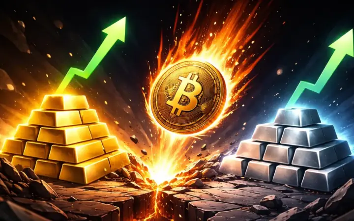 Bitcoin crasht onder $93.000, goud op nieuw hoogtepunt – wat gaat BTC doen deze week?