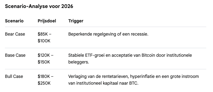 Scenario’s 2026 - bron: Google