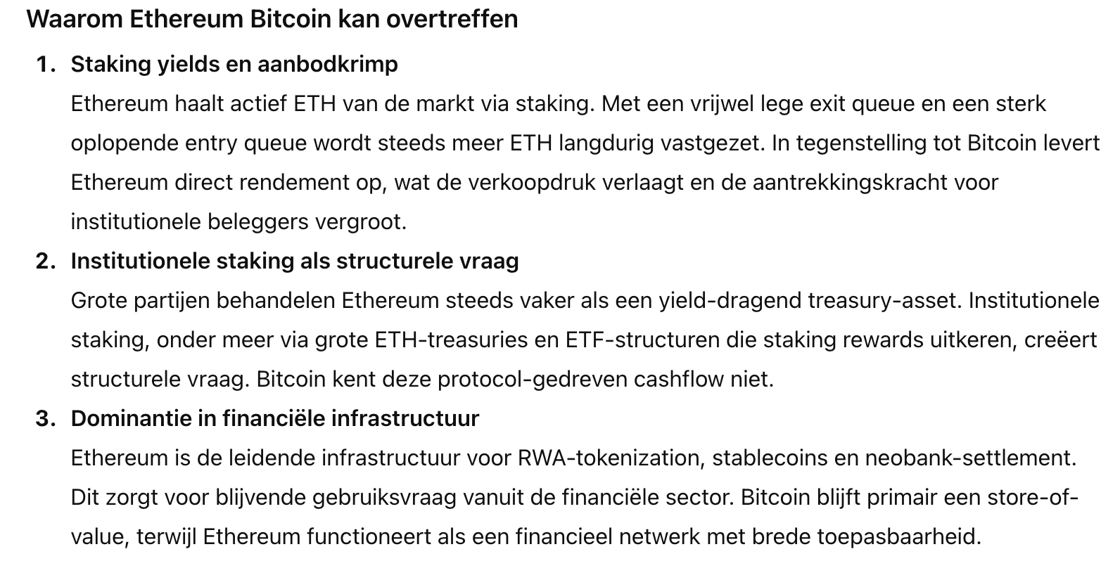 GPT-5 voorspelling over Ethereum. Bron: ChatGPT