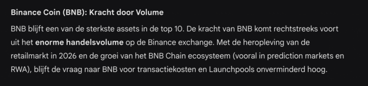 Bitcoin koers met Gemini AI analyse rond steunzone.