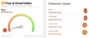 Crypto Fear and Greed Index