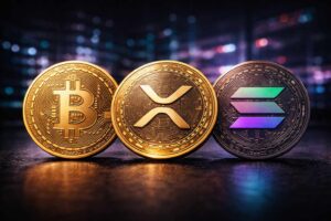 Claude AI voorspelt Bitcoin, XRP en Solana eind 2026 – koersdoelen na crash vandaag