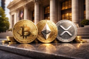 Top 3 crypto koersen vandaag: BTC, ETH en XRP dalen – wat gaat crypto doen eind maart?