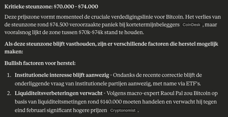 Bitcoin koers analyse met extreme oversold signalen.