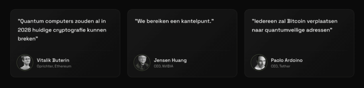 qLABS post-quantum beveiliging als infrastructuur voor crypto.