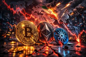 Iran-crisis raakt crypto markt: wat betekent de escalatie voor BTC, ADA en ETH deze week?