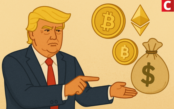 Empresa de Trump quer atrair US$ 3 bilhões para comprar criptomoedas