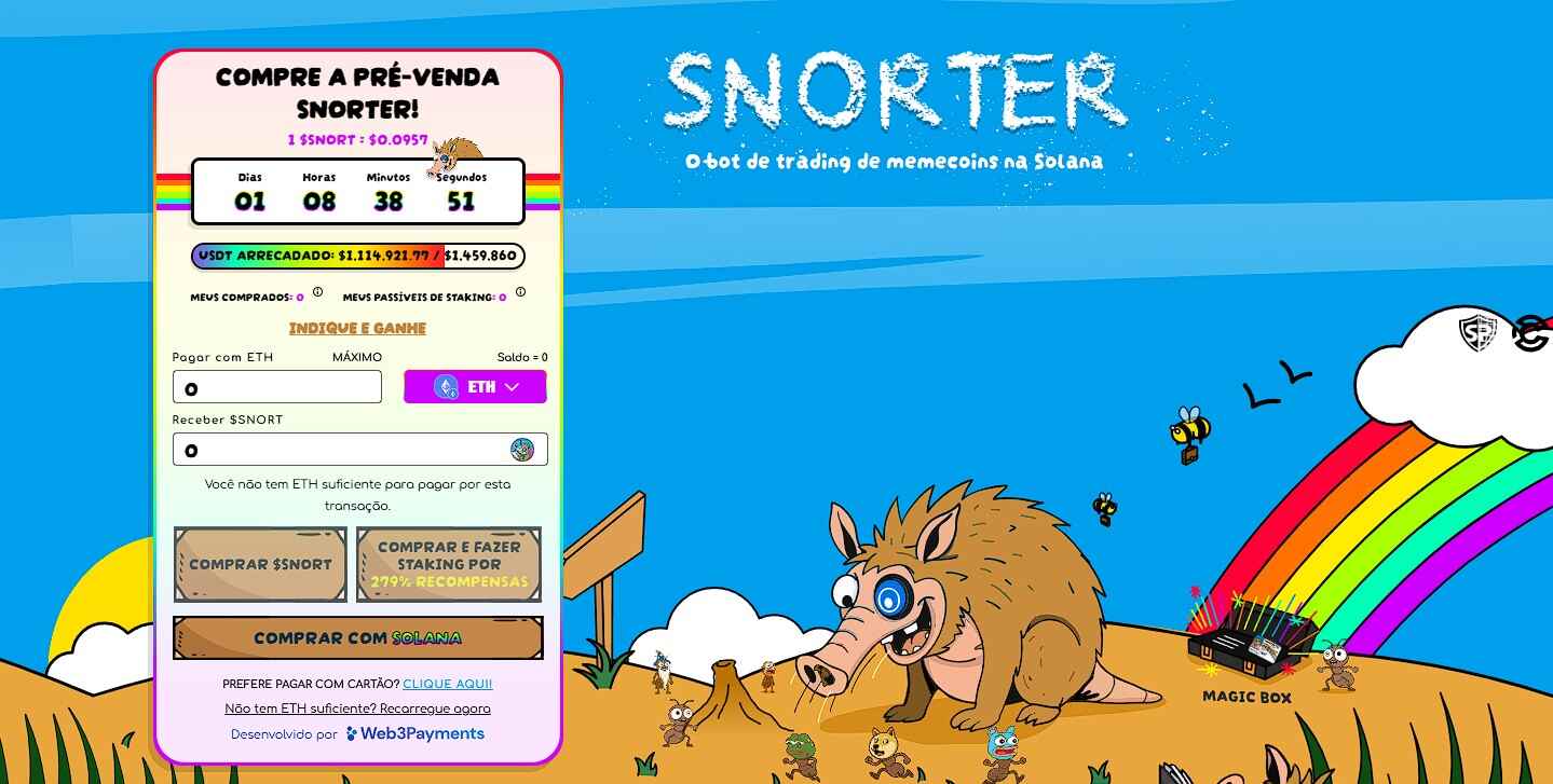 Previsão de preço do Snorter Bot: guia para obter tokens $SNORT