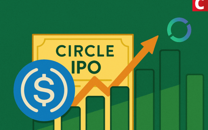 Circle estreia na bolsa com alta histórica nas ações