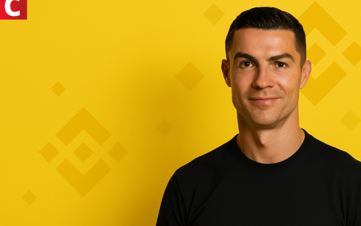 Coleção da Binance sorteará encontros com Cristiano Ronaldo