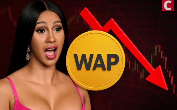 Fim do fã clube? Cardi B impulsiona o token WAP, que depois cai 90%