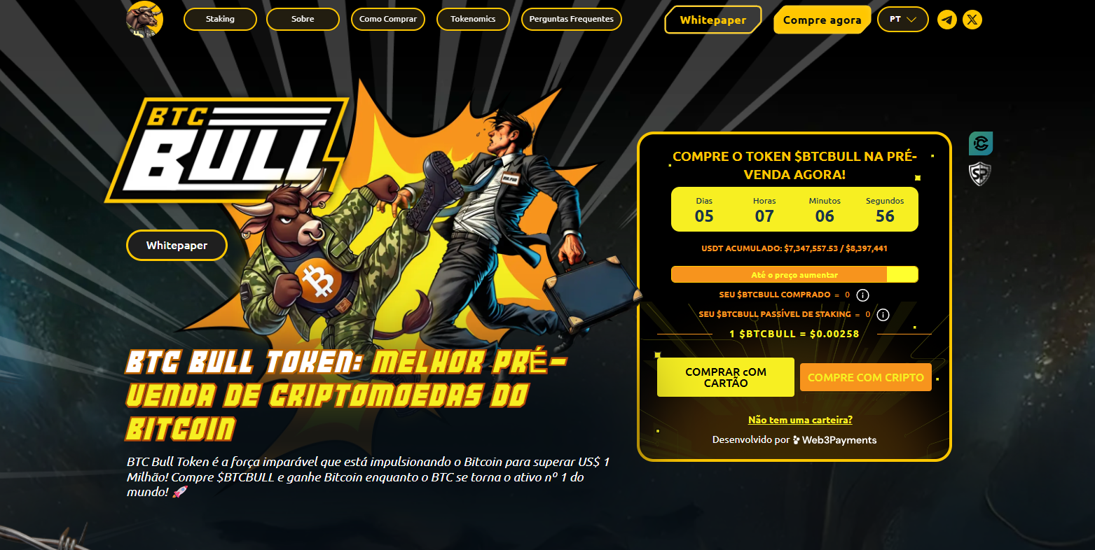 pré-venda do btc bull