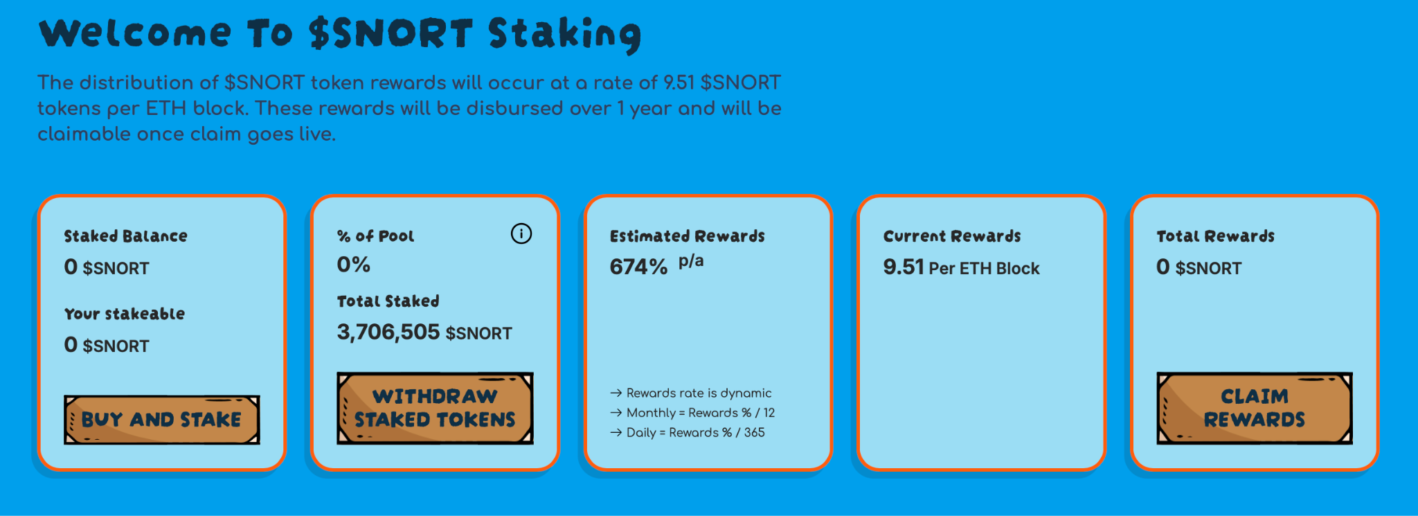 staking snorter