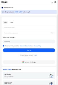 BingX - Boa opção de carteira de criptomoedas 