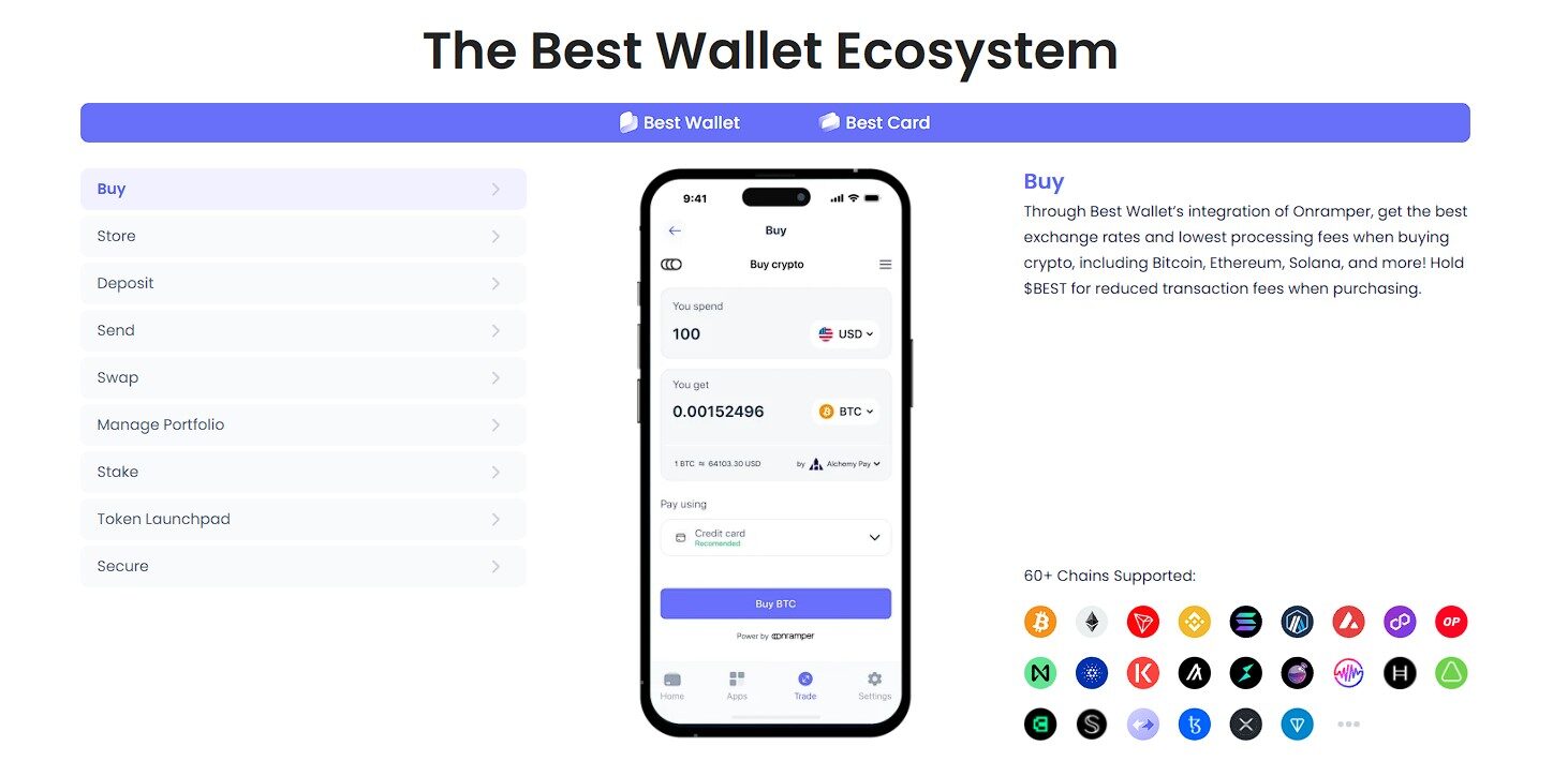 Guia para comprar TOKEN6900: obtenha criptomoedas na sua Best Wallet