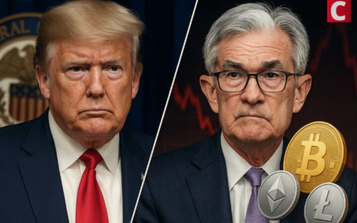 Trump quer Powell fora do Fed: crise cripto se aproxima?
