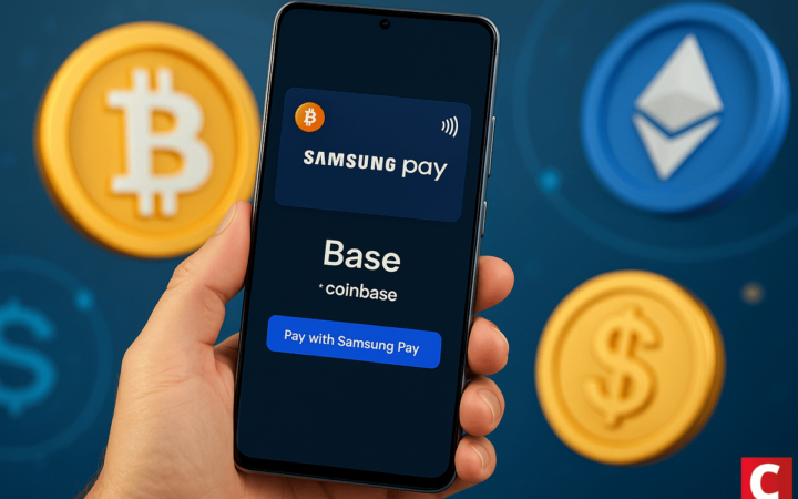 Coinbase integra Samsung Pay e aproxima criptoativos do uso diário