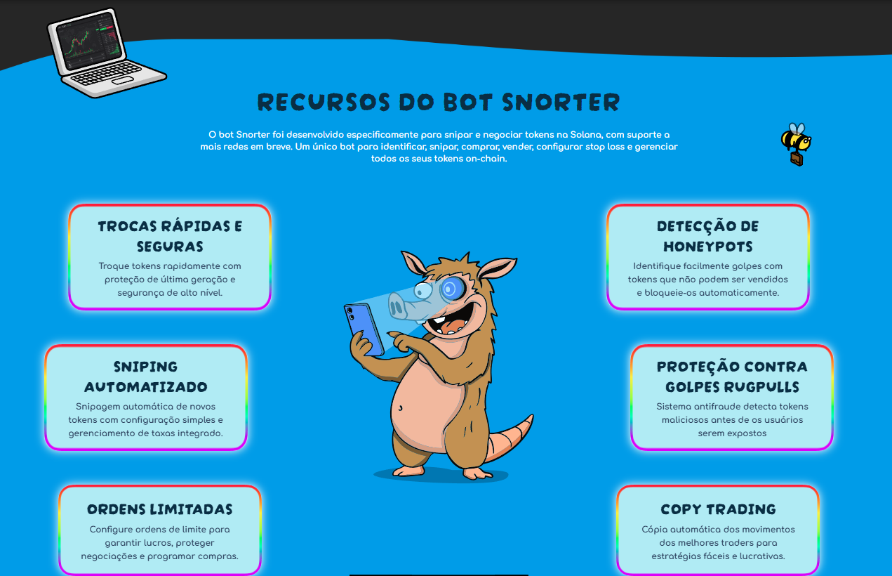 recursos do snorter